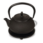 Eisengusskanne Arare 0.4l - Schwarz